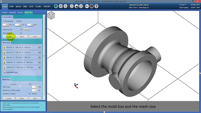 AUTOCAST X1 Software